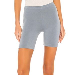 cotton citizen milan biker shorts - desert sky